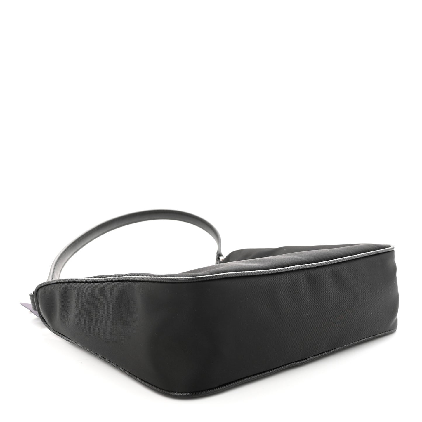 Tessuto Nylon Saffiano Mini Re-Edition 2005 Bag Black
