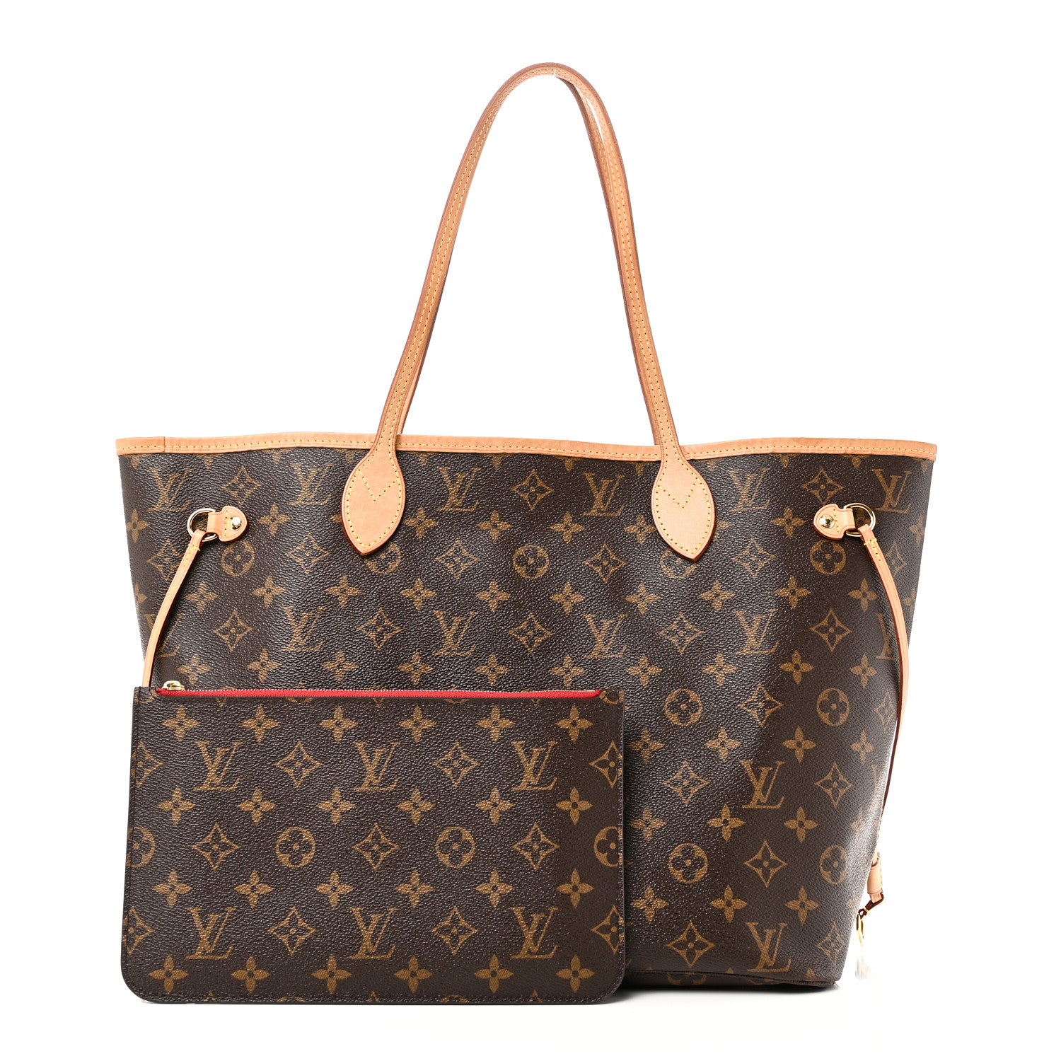 Louis Vuitton Monogram Neo Neverfull MM Cherry 3 of 11