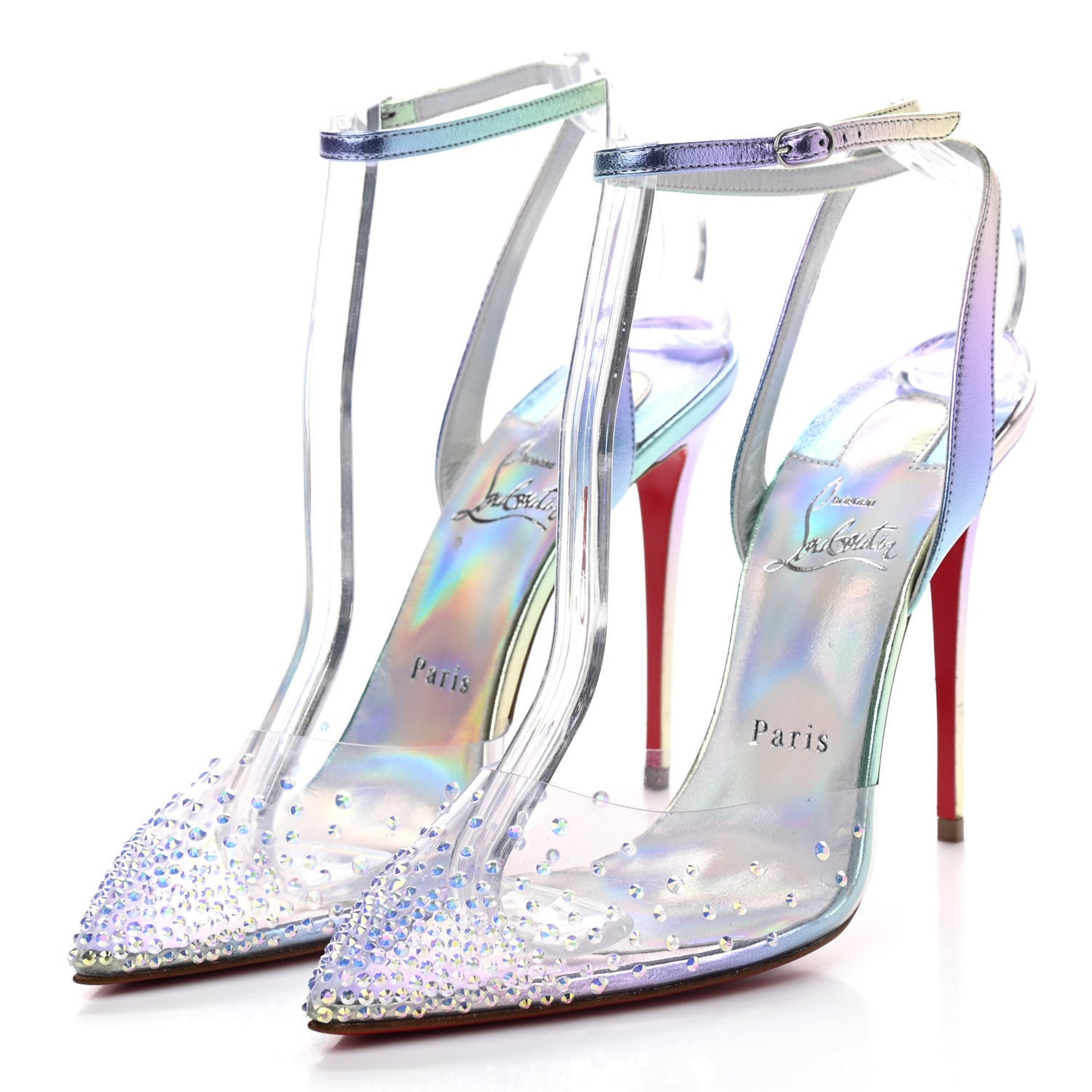 PVC Calf Alicoco Spikaqueen 100 Pumps 38 Version White