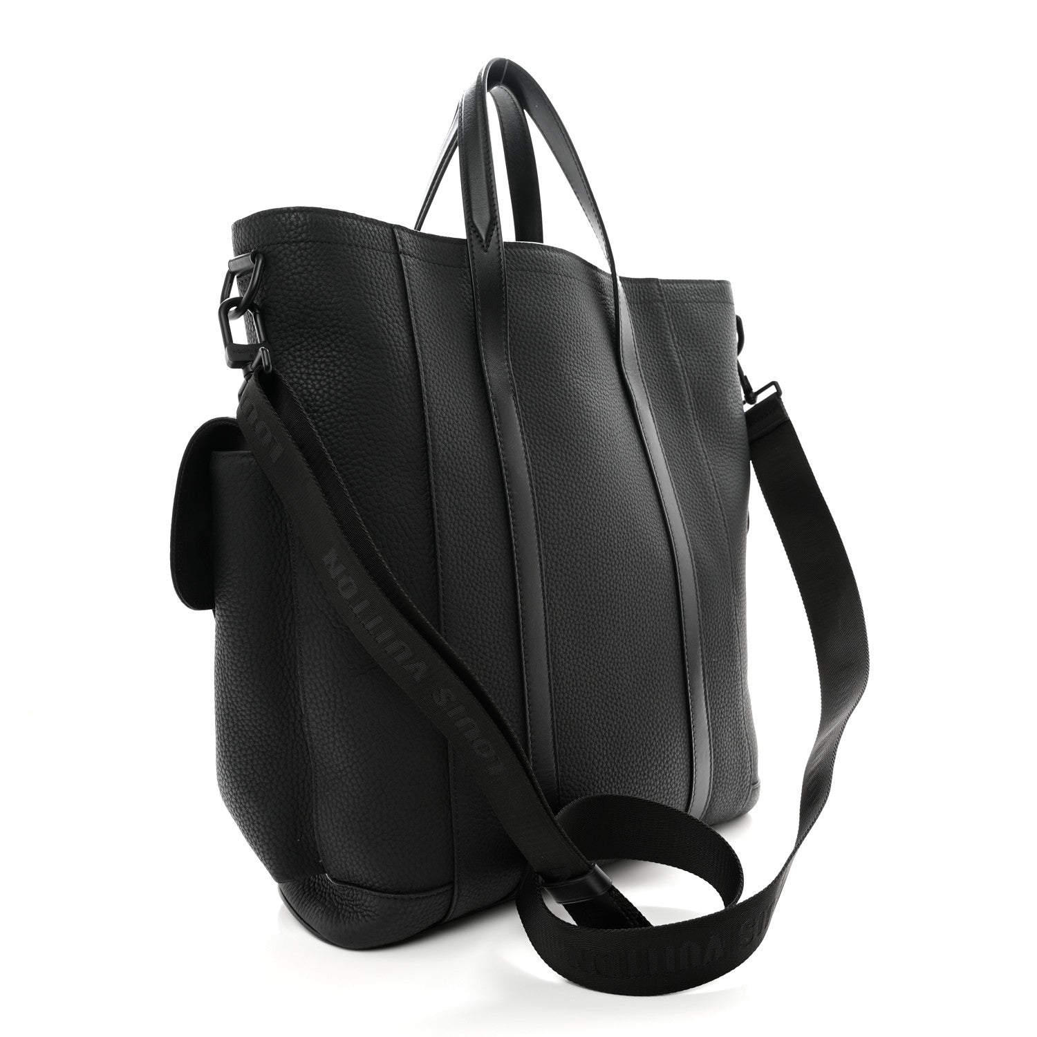 Louis Vuitton Taurillon Christopher Tote Black 3 of 10