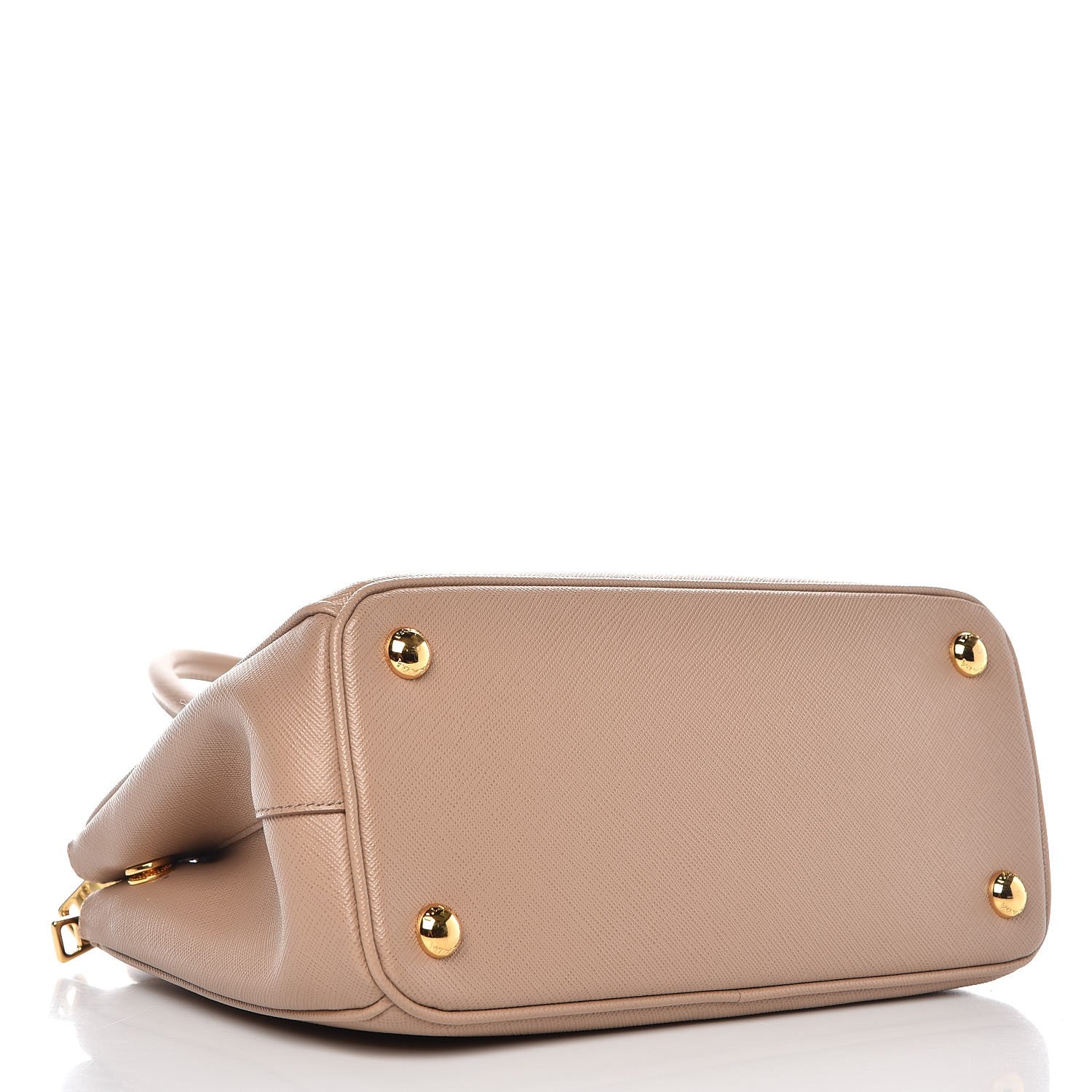 Prada Saffiano Mini Galleria Double Zip Tote Cammeo 5 of 8