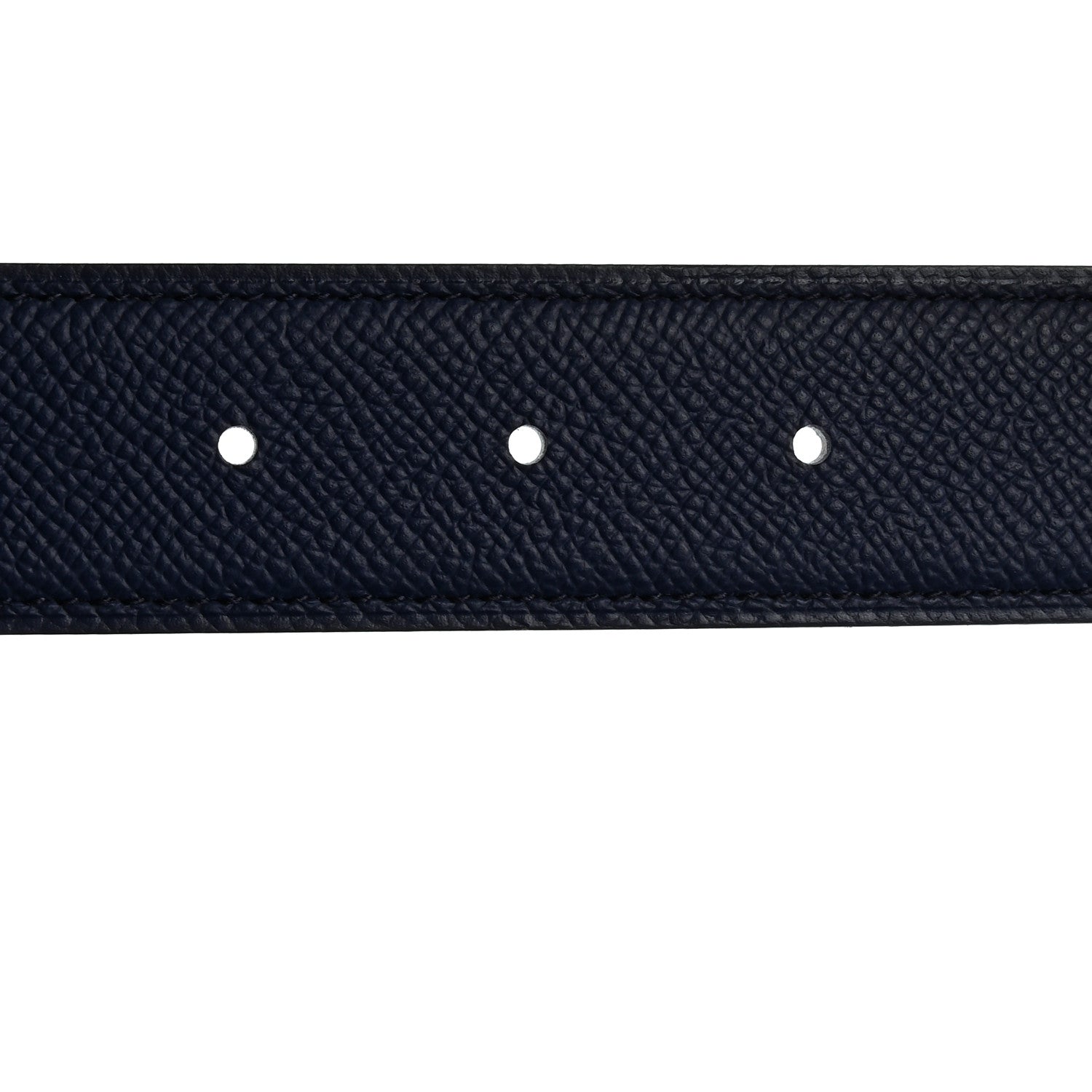 Hermes Epsom 32mm Belt Strap 85 Deep Blue Vert Bosphore 6 of 8