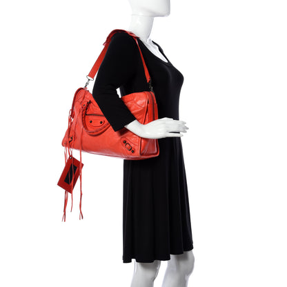 Balenciaga Agneau Classic Hardware City Vermillion 2 of 12