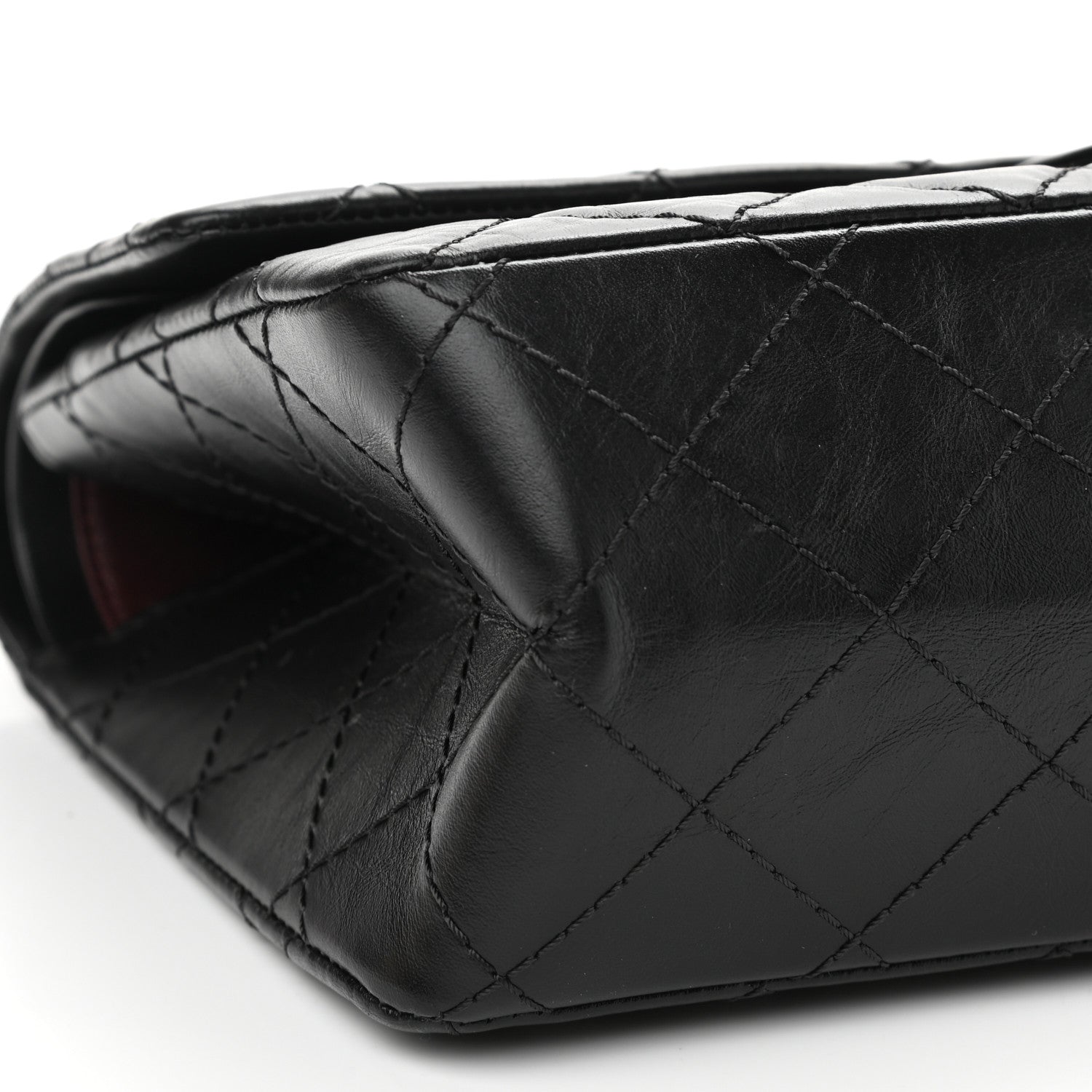 Chanel Aged Calfskin Quilted 2.55 Reissue 226 Flap Black 8 of 11