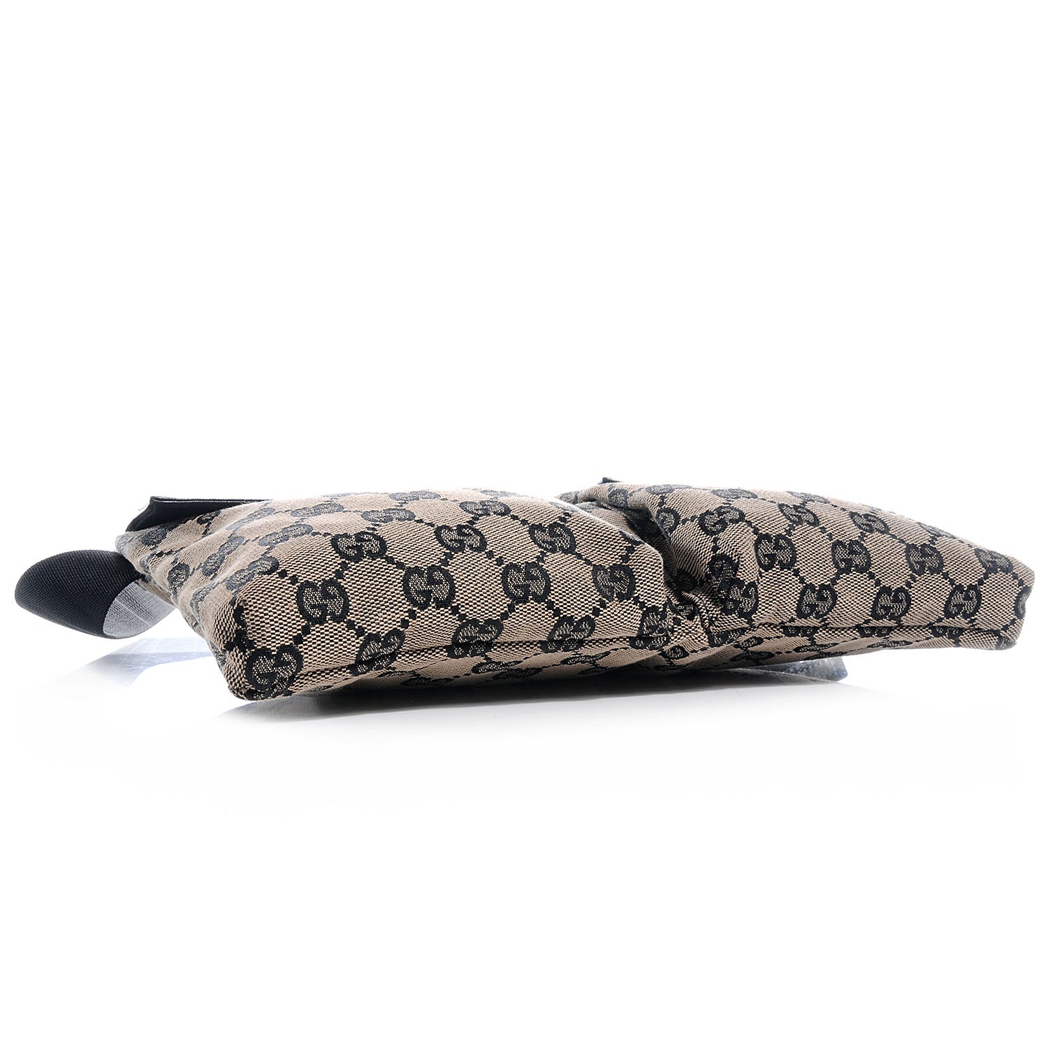 Gucci GG Monogram Web Double Pocket Belt Bag Navy 4 of 9