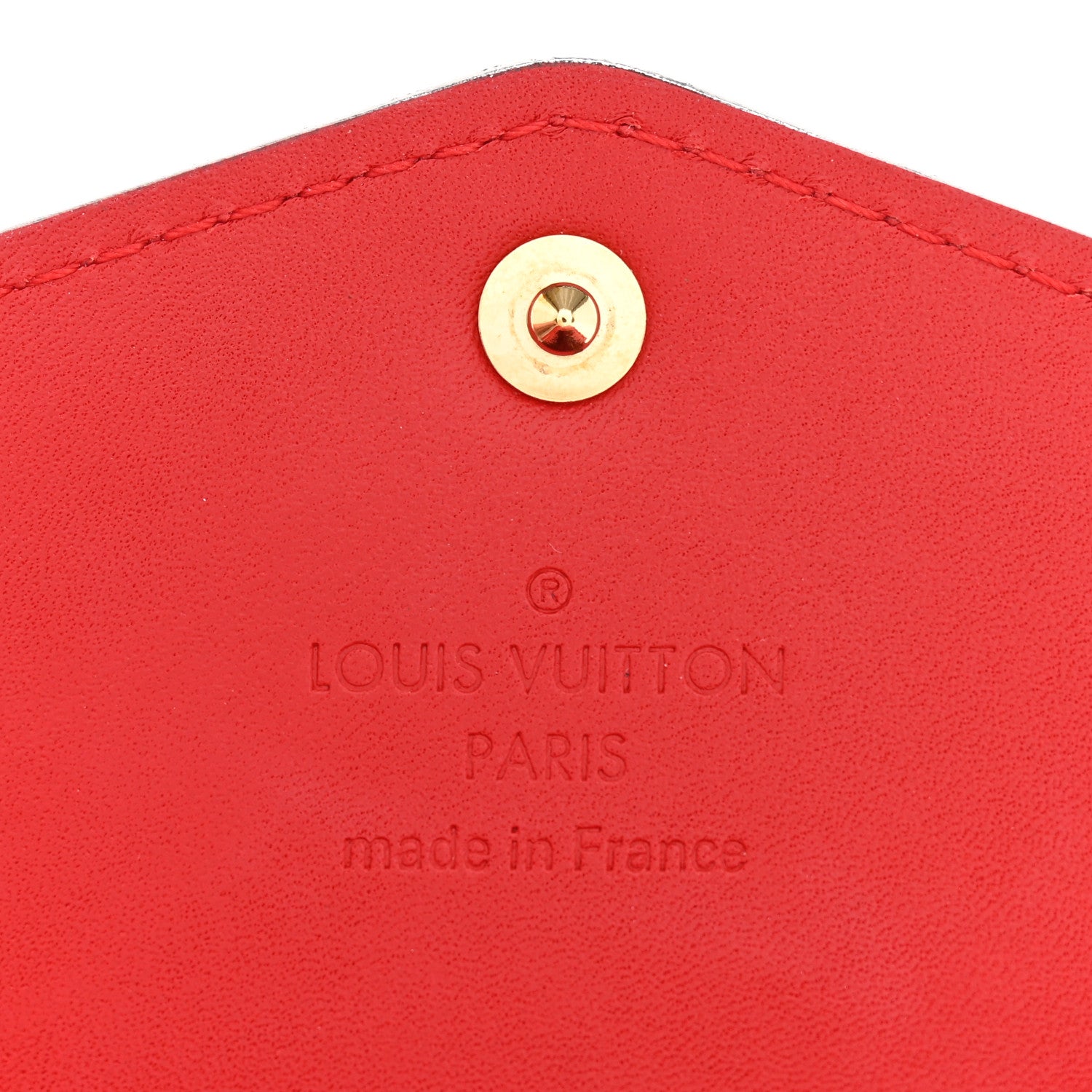 Louis Vuitton Vernis Sarah Compact Wallet Cherry 6 of 8
