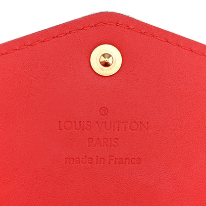 Louis Vuitton Vernis Sarah Compact Wallet Cherry 6 of 8