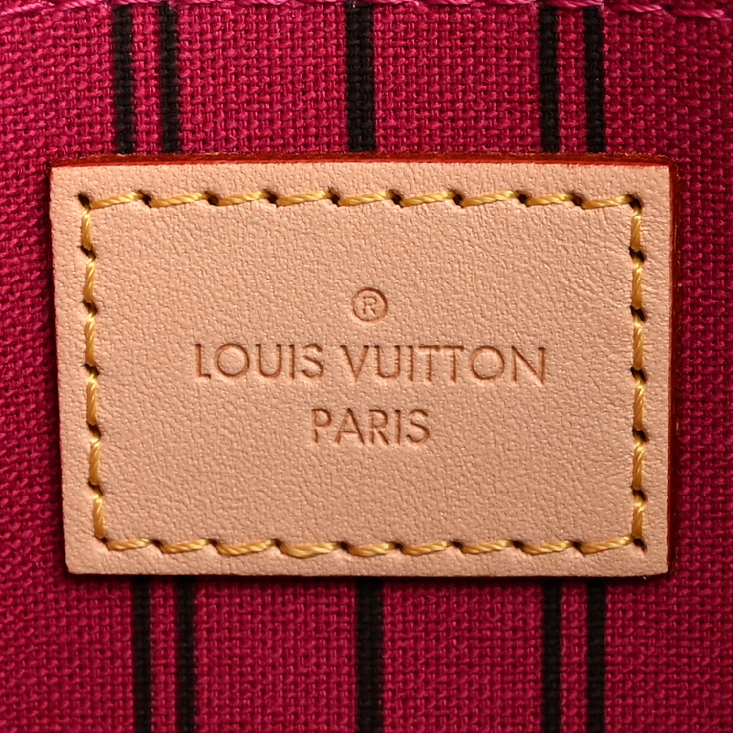 Louis Vuitton Monogram Neverfull MM GM Pochette Pivoine 6 of 9
