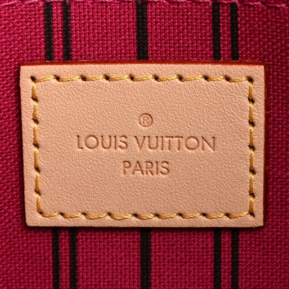 Louis Vuitton Monogram Neverfull MM GM Pochette Pivoine 6 of 9