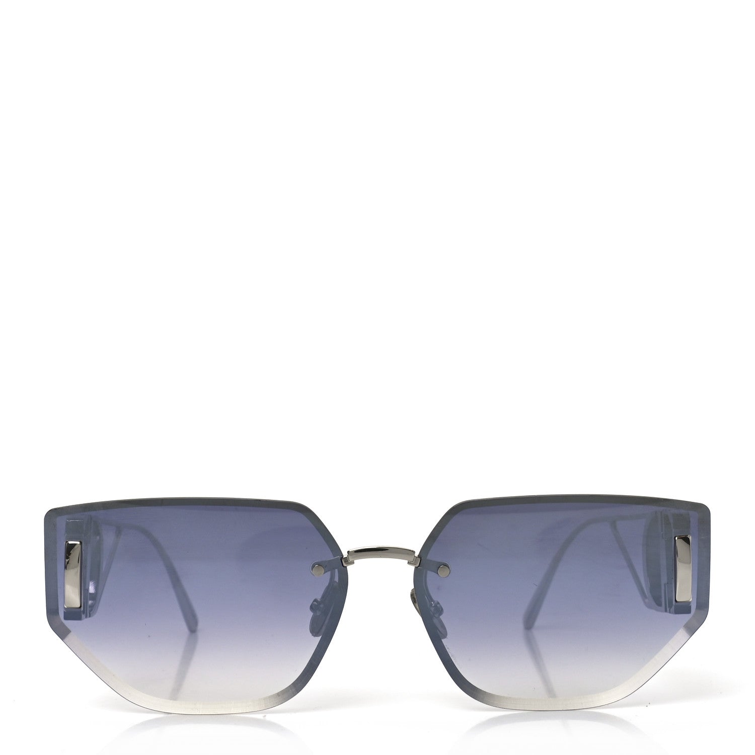 Christian Dior 30 Montaigne B3U Sunglasses Silver 2 of 7