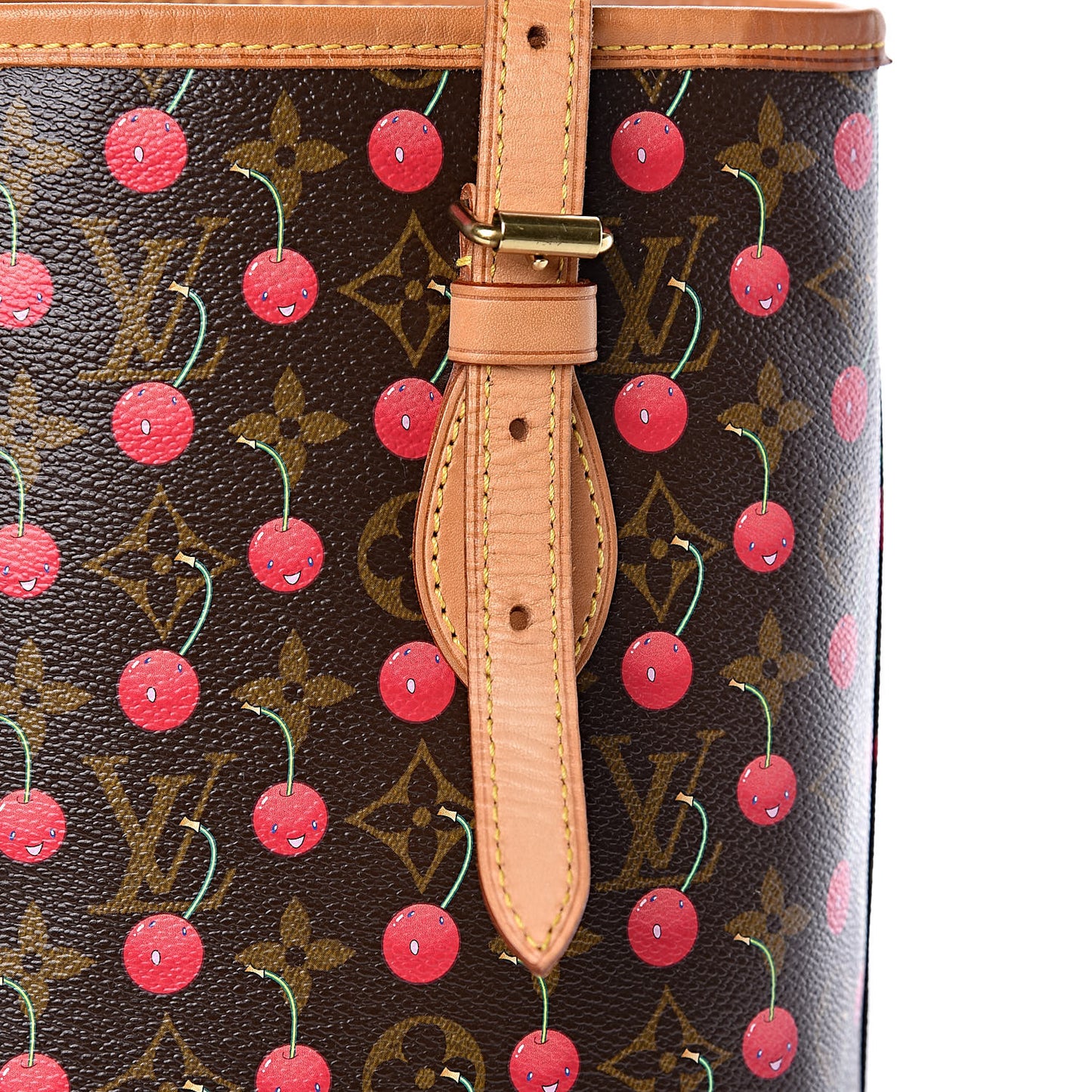 Monogram Cerises Bucket Bag