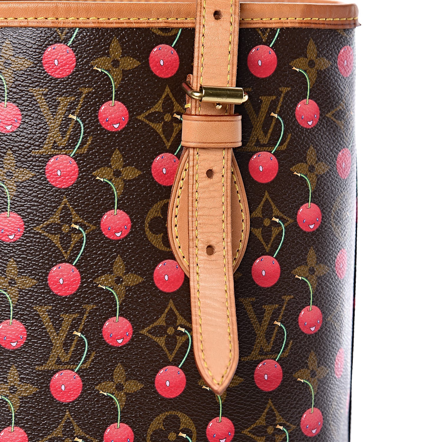 Louis Vuitton Monogram Cerises Bucket Bag 10 of 14