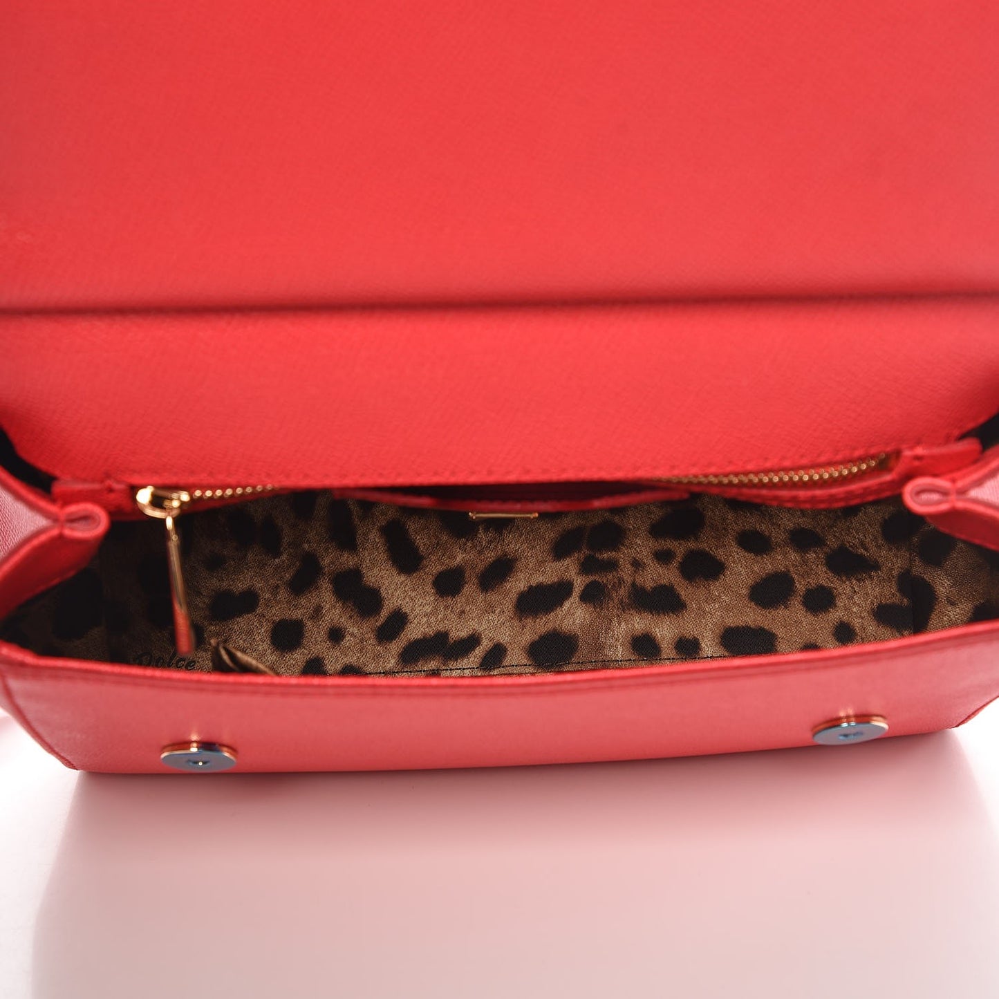 Dauphine Love Medium Miss Sicily Satchel Red