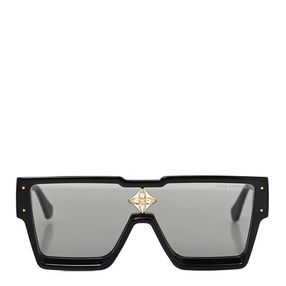 Louis Vuitton Acetate Swarovski Crystal Cyclone Sunglasses Z1578E Black 2 of 7
