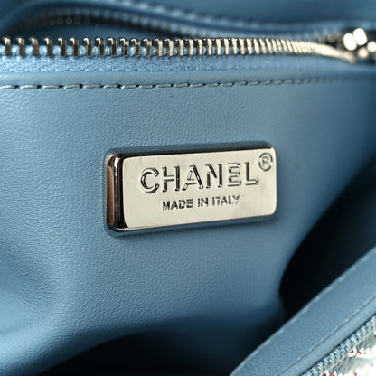 Chanel Denim Strass Evening Flap Bag Blue 6 of 11