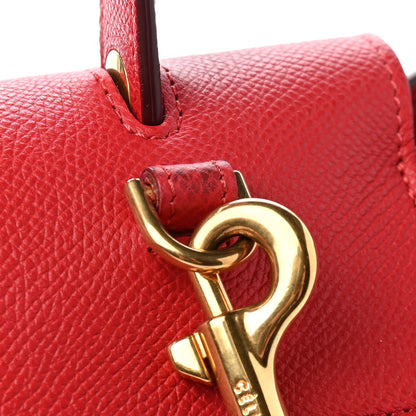 Celine Grained Calfskin Mini Belt Bag Coquelicot 11 of 13