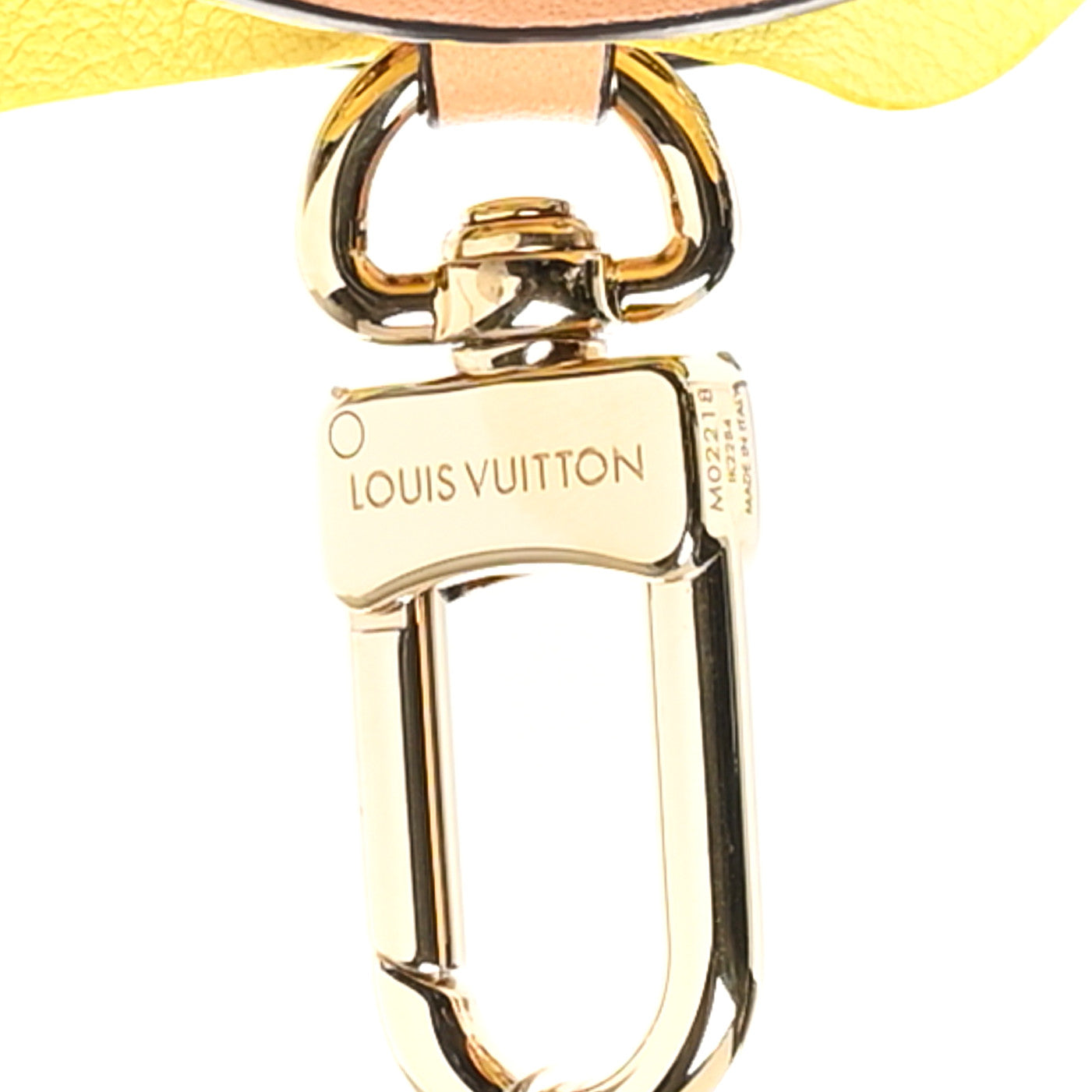 Monogram Calfskin Burger Pouch Charm Bag Charm