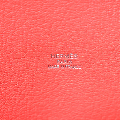 Hermes Taurillon Clemence Jypsiere 28 Rouge Pivoine 6 of 14