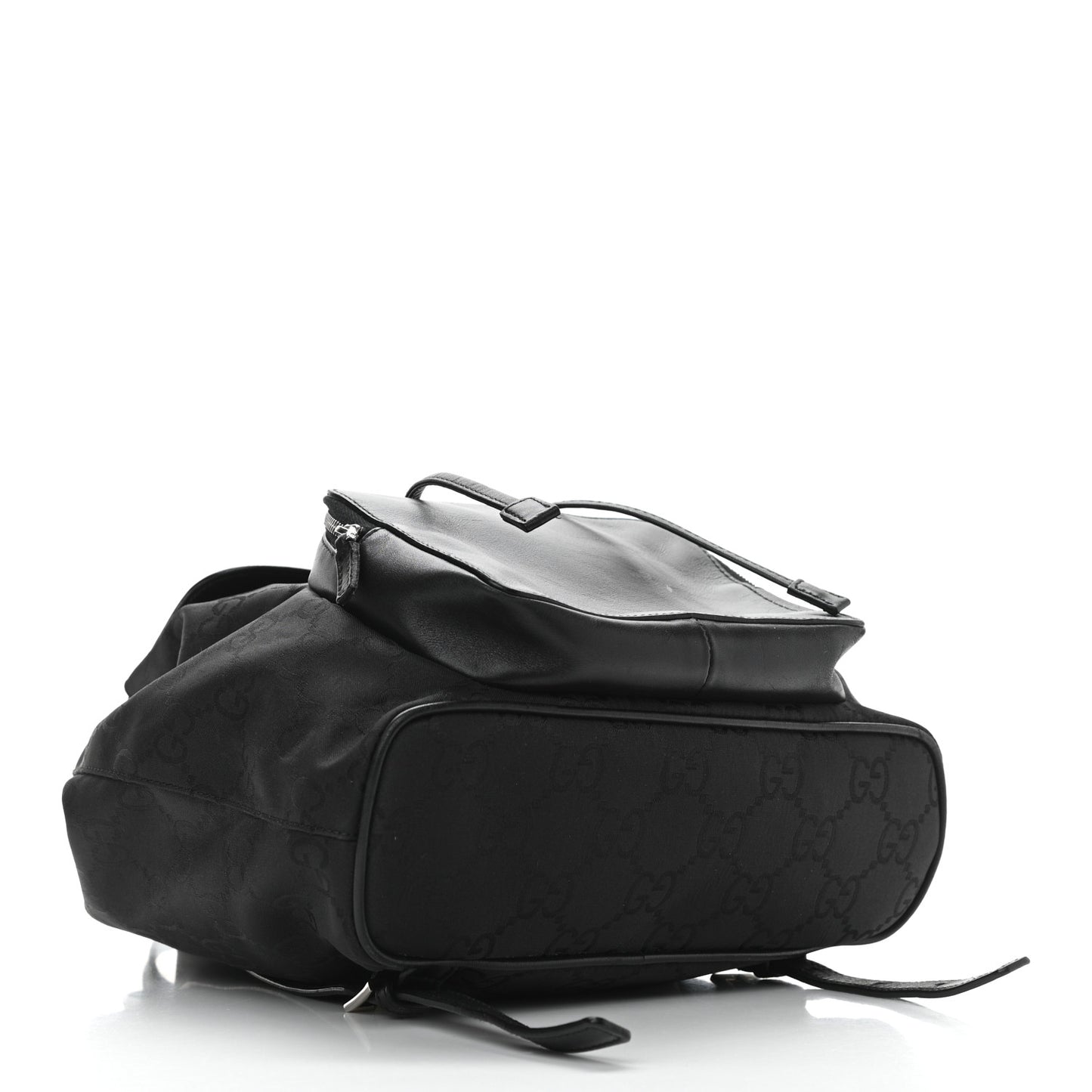 Nylon Monogram Backpack Black