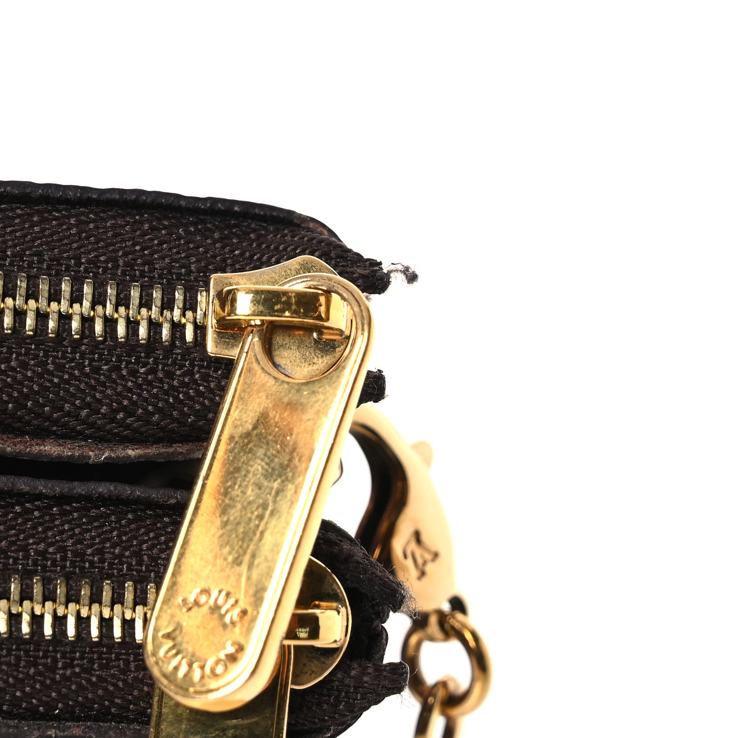 Louis Vuitton Monogram 2020 Christmas Animation Big Wheel Double Zip Pochette Rose Ballerine 12 of 16