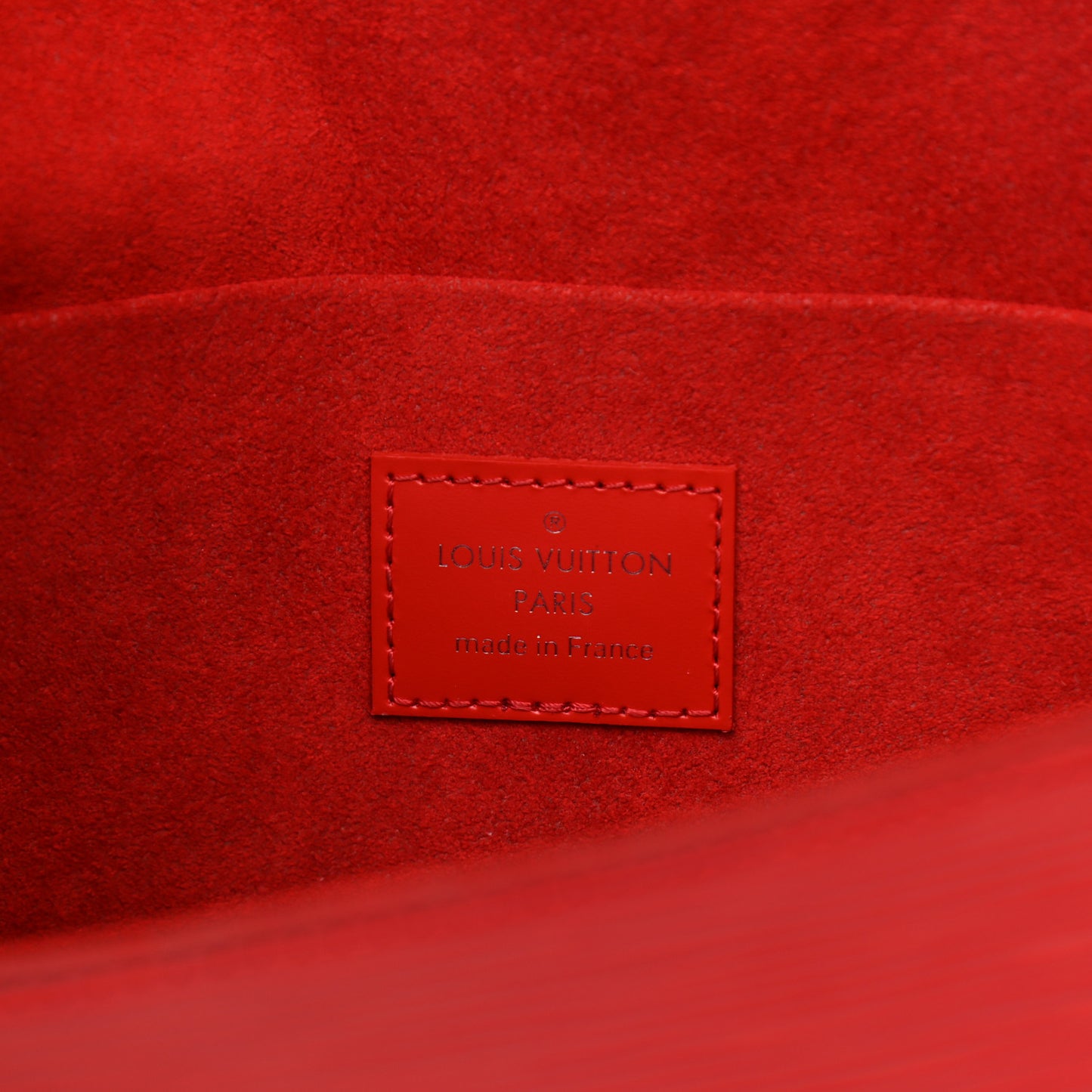 Epi Pochette Felicie Coquelicot