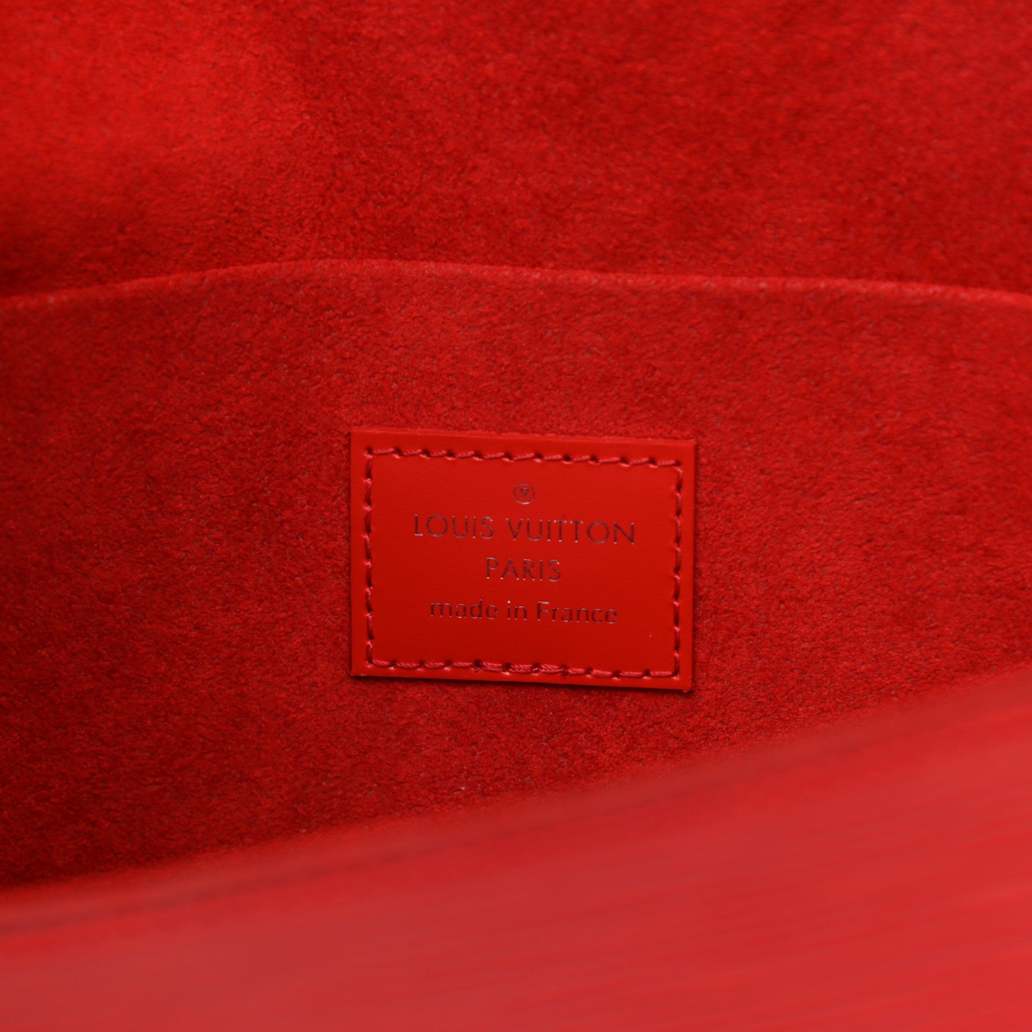 Louis Vuitton Epi Pochette Felicie Coquelicot 7 of 11