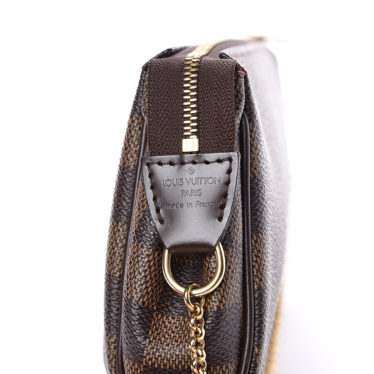 Louis Vuitton Damier Ebene Eva Clutch 7 of 10