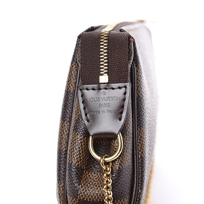 Louis Vuitton Damier Ebene Eva Clutch 7 of 10