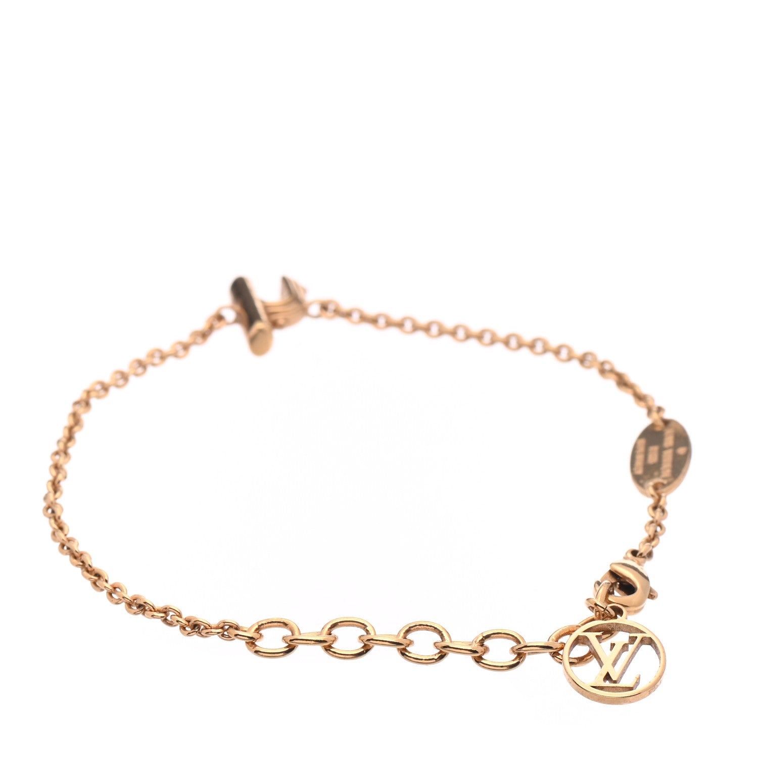 Louis Vuitton LV And Me Letter H Bracelet Gold 3 of 6