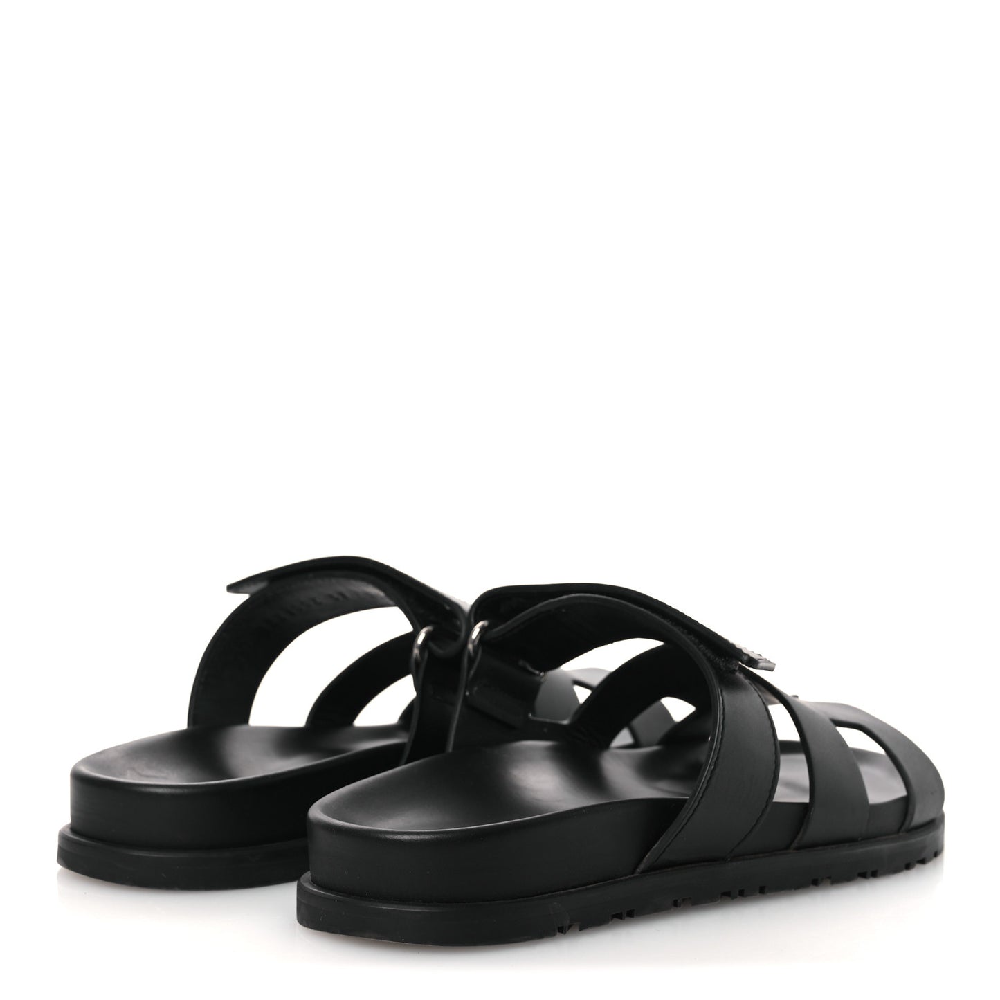 Calfskin Womens Chypre Sandals 37 Black