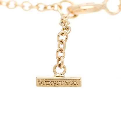 Tiffany 18K Yellow Gold T Smile Bracelet 3 of 4