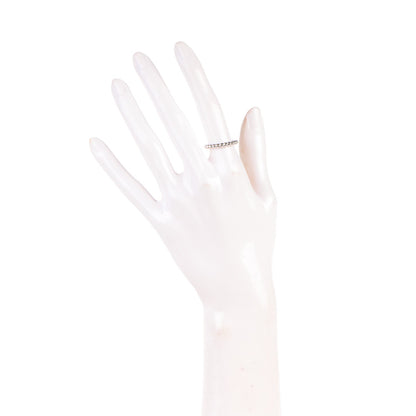 Van Cleef & Arpels 18K White Gold Small Perlee Ring 52 6 2 of 5