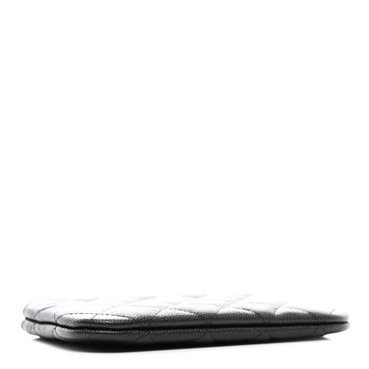 Chanel Caviar Quilted Small Cosmetic Case Black 4 of 8