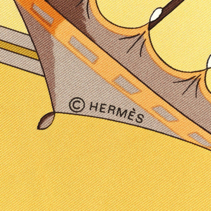 Hermes Silk Umbrellas Et Parapluies Scarf 90 2 of 4