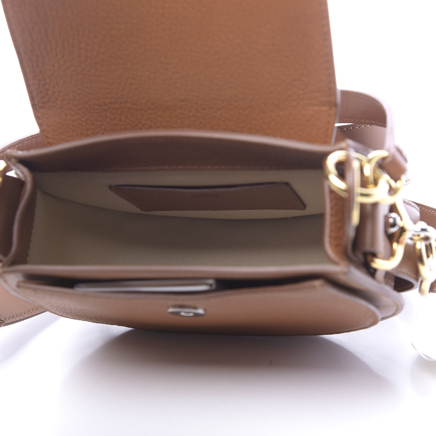 Chloe Calfskin Small Tess Bag Caramel 4 of 8