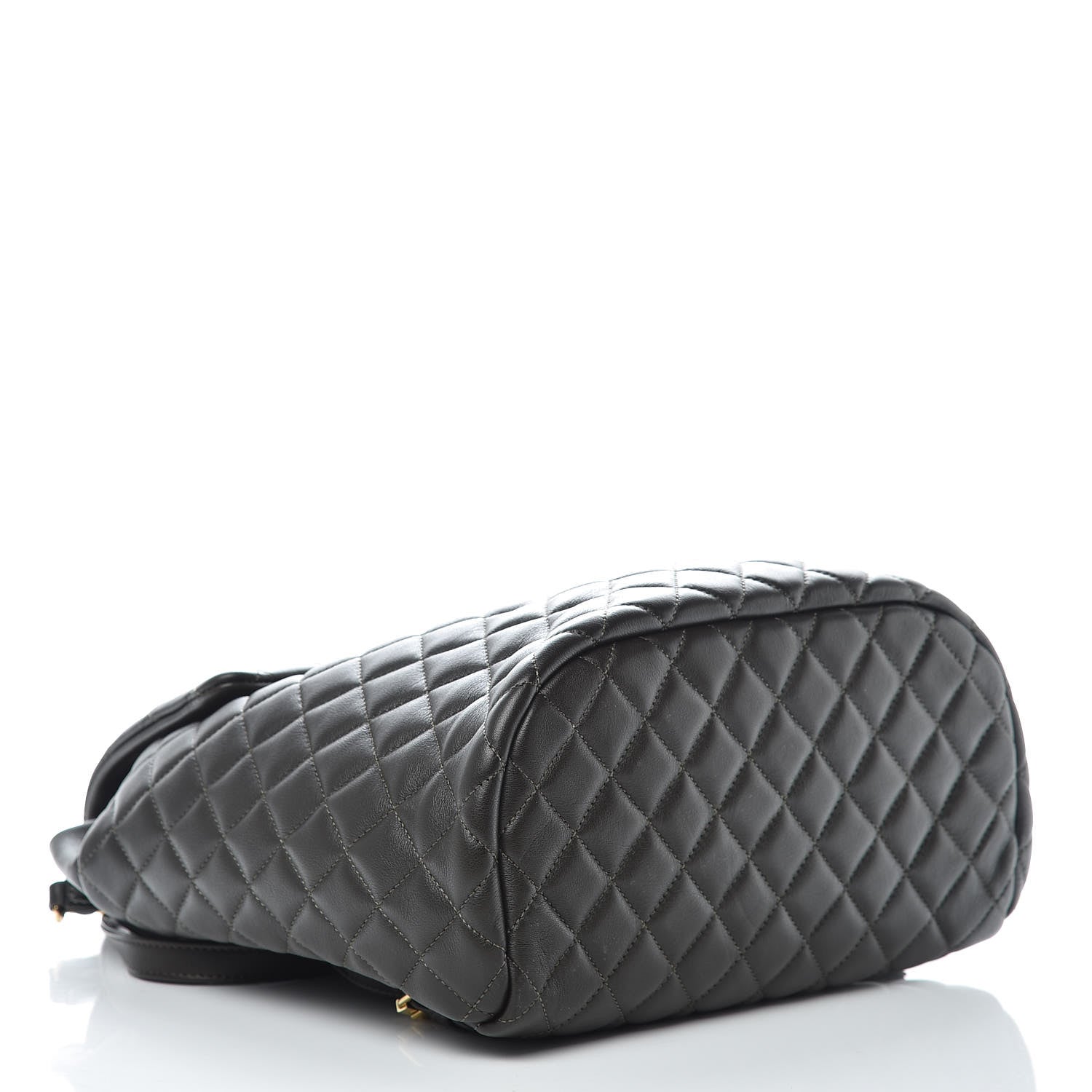 Chanel Calfskin Quilted Large Urban Spirit Backpack Dark Brown 4 of 10