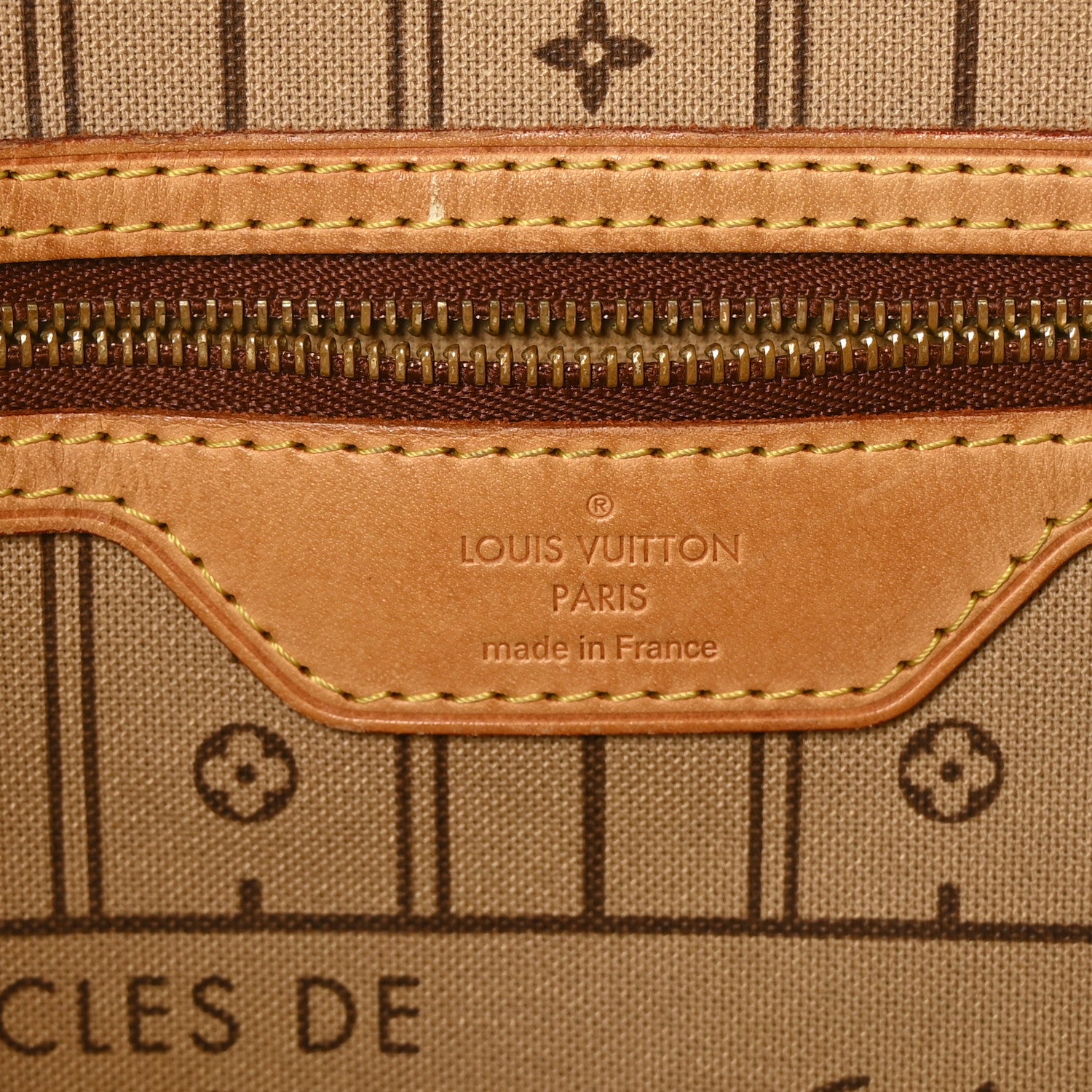 Louis Vuitton Monogram Neverfull MM 6 of 9