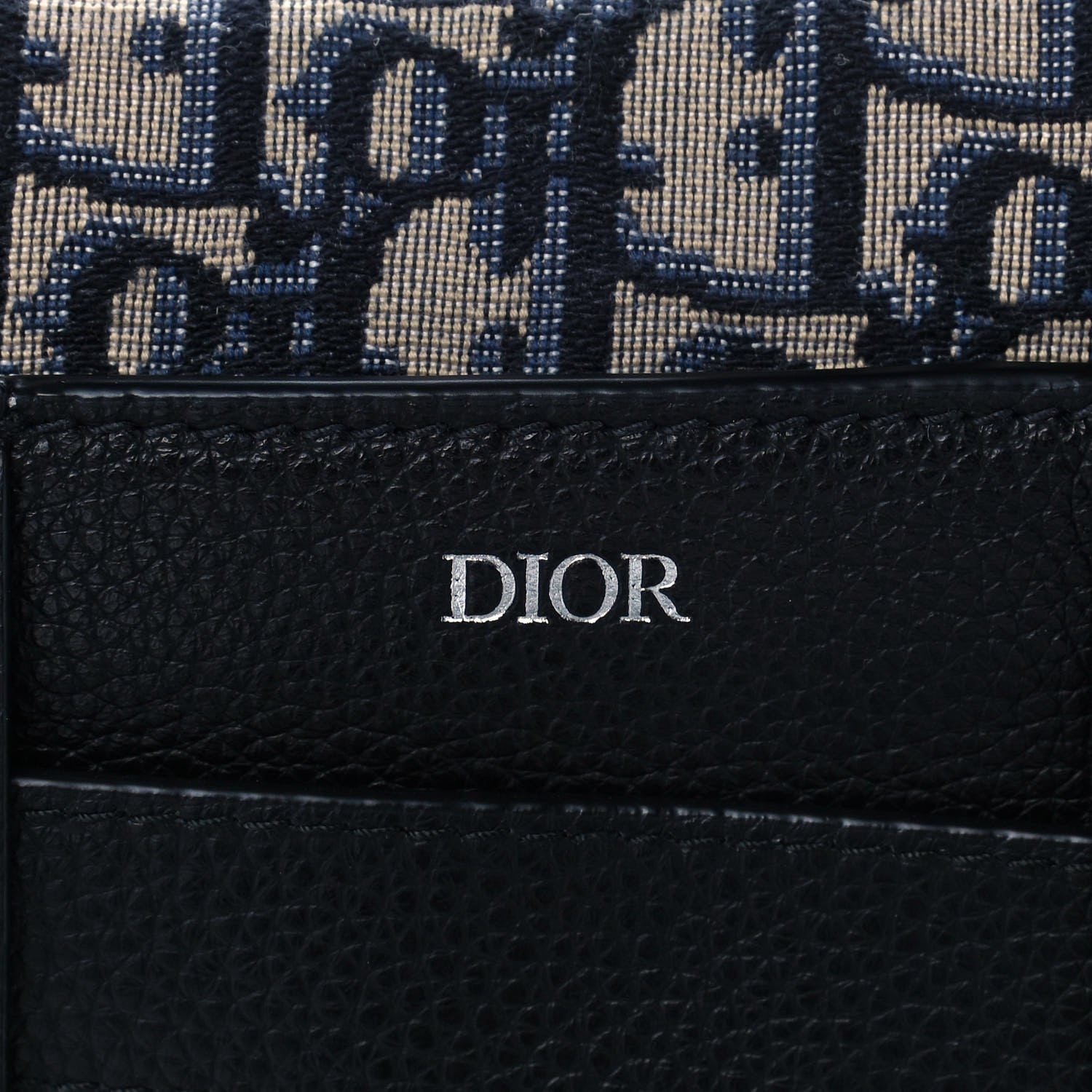 Christian Dior HOMME Oblique Saddle Belt Bag Blue 7 of 12