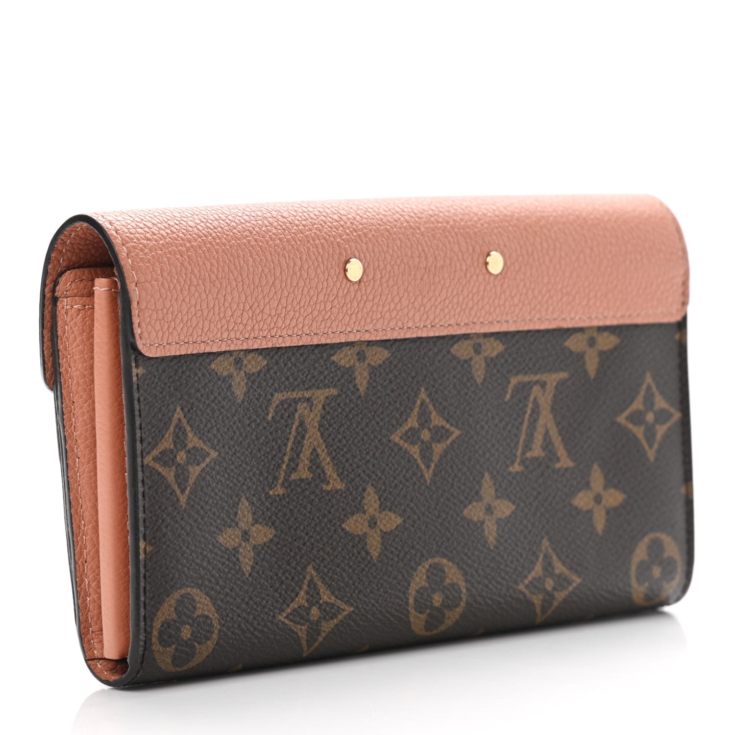Louis Vuitton Monogram Pallas Wallet Peach 3 of 10