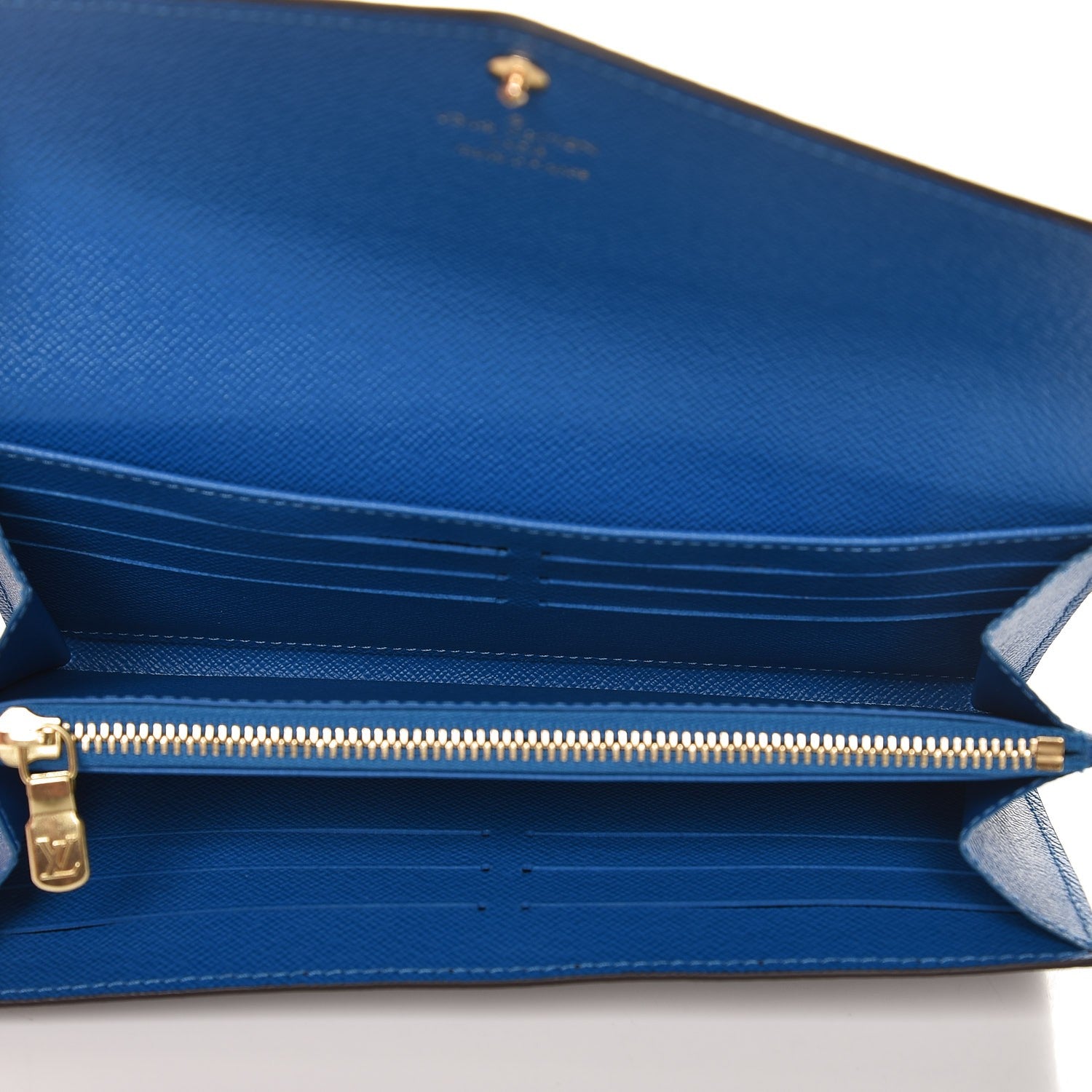 Louis Vuitton Monogram My LV Heritage Sarah Wallet NM Blue Clair Blue De France 5 of 7