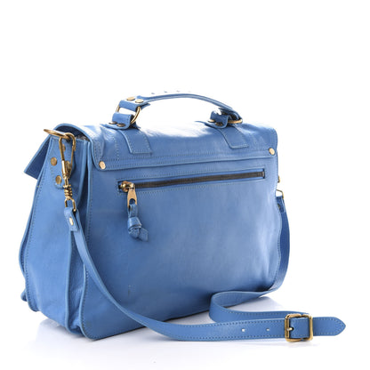 Proenza Schouler Lambskin Medium PS1 Satchel Sky Blue 3 of 10