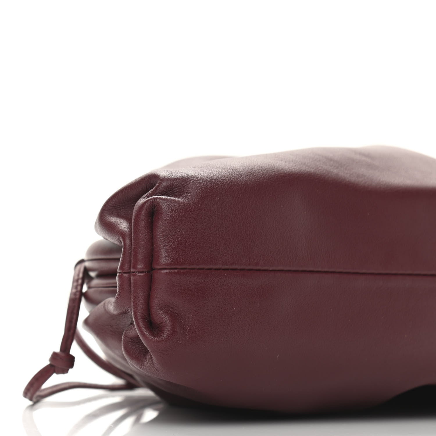 Bottega Veneta Butter Calfskin The Mini Pouch Bordeaux 8 of 9