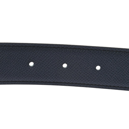 Hermes Epsom 32mm Belt Strap 85 Bleu Atoll Bleu Indigo 3 of 5