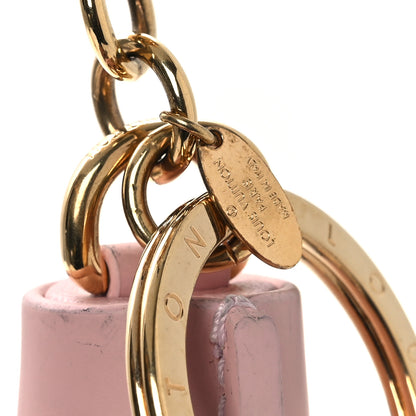 Louis Vuitton Monogram Tassel Bag Charm Pink 3 of 5