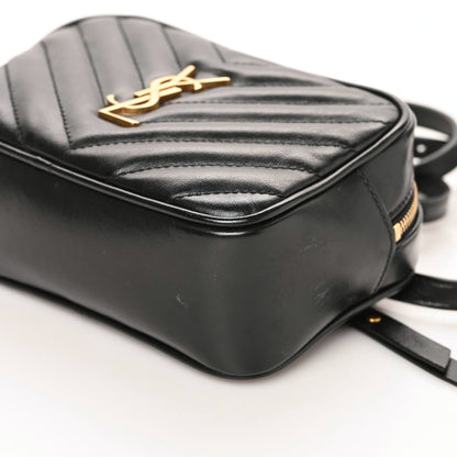 Saint Laurent Calfskin Matelasse Monogram Lou Belt Bag Black 6 of 8