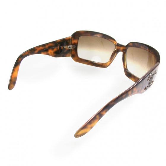 Chanel Tortoise Shell CC Sunglasses 6022-Q 2 of 8