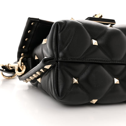 Valentino Garavani Nappa Mini Candystud Top Handle Bag Black 8 of 9