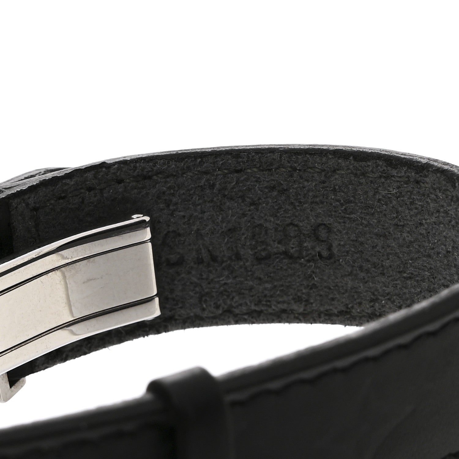 Louis Vuitton Mat Monogram Wish Bracelet Black 5 of 5