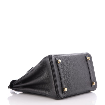 Hermes Togo Birkin 25 Black 5 of 37
