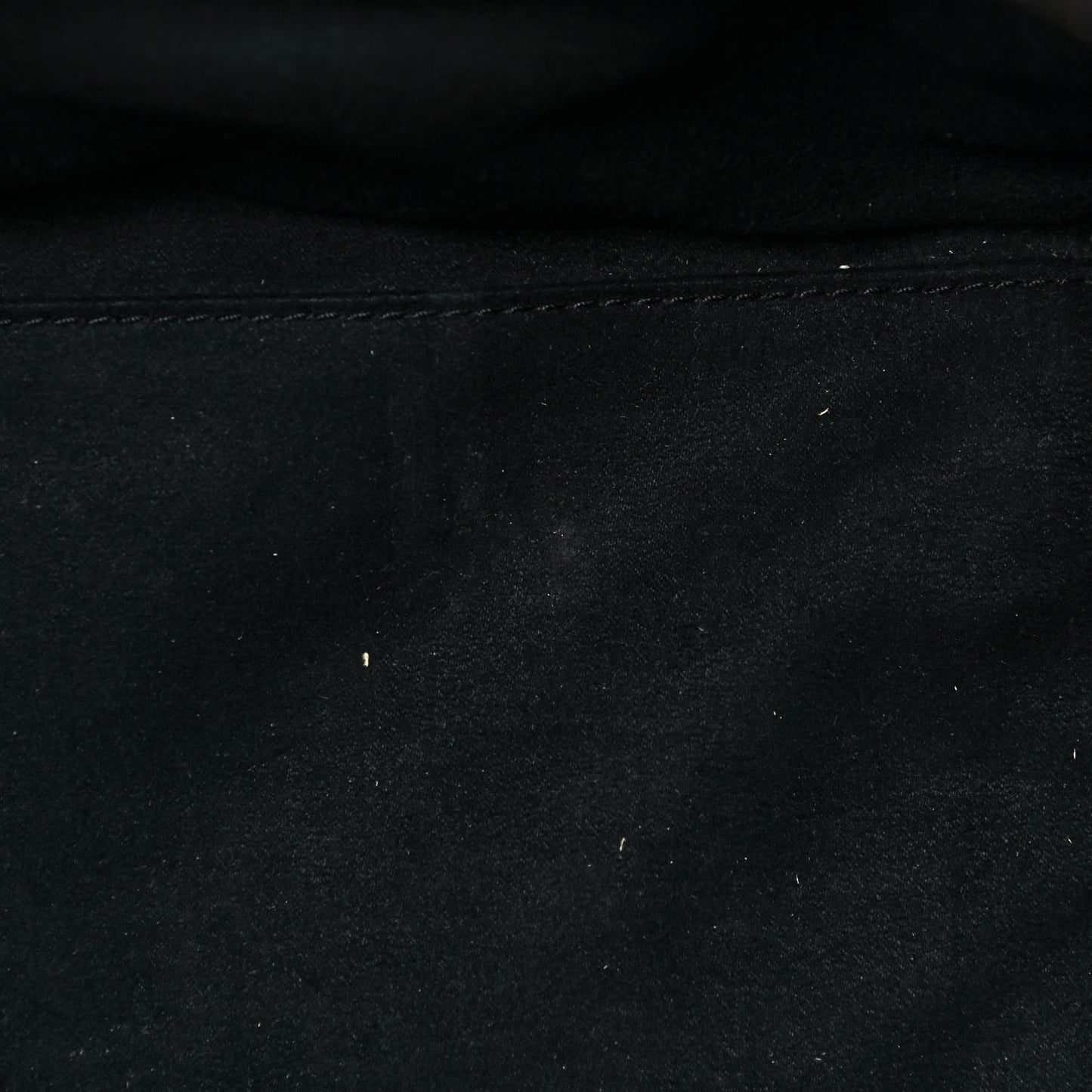 Drummed Calfskin Mini Luggage Black